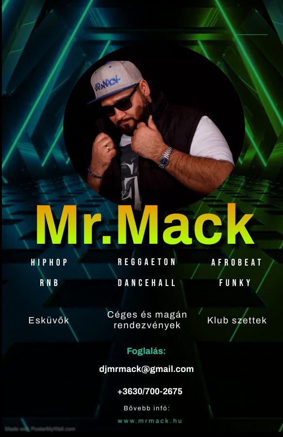 Mr.Mack parti plakát
